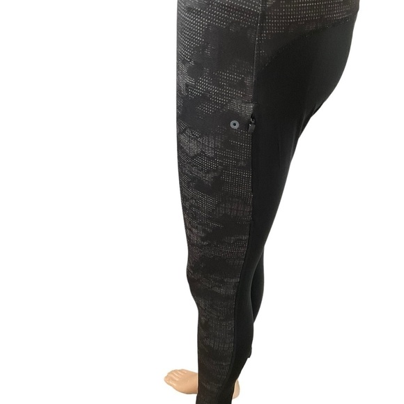 Adidas High Rise Black with heathered camo Leggings size Small - Picture 7 of 15
